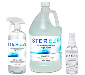 MicroCare New Stereze Hand Sanitizers